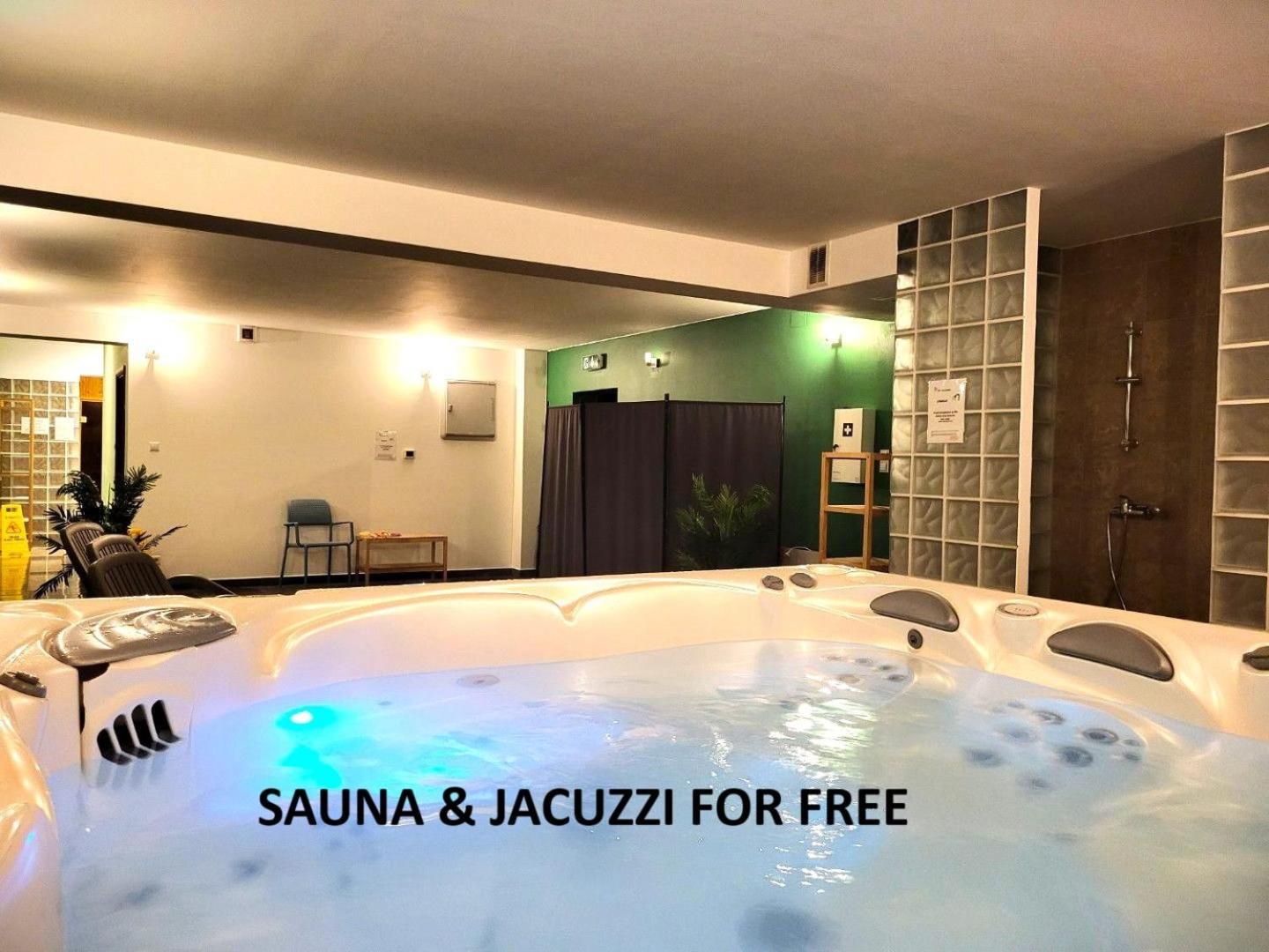 Apartment & # Sauna & Jacuzzi For Free # Restaurant 50m *